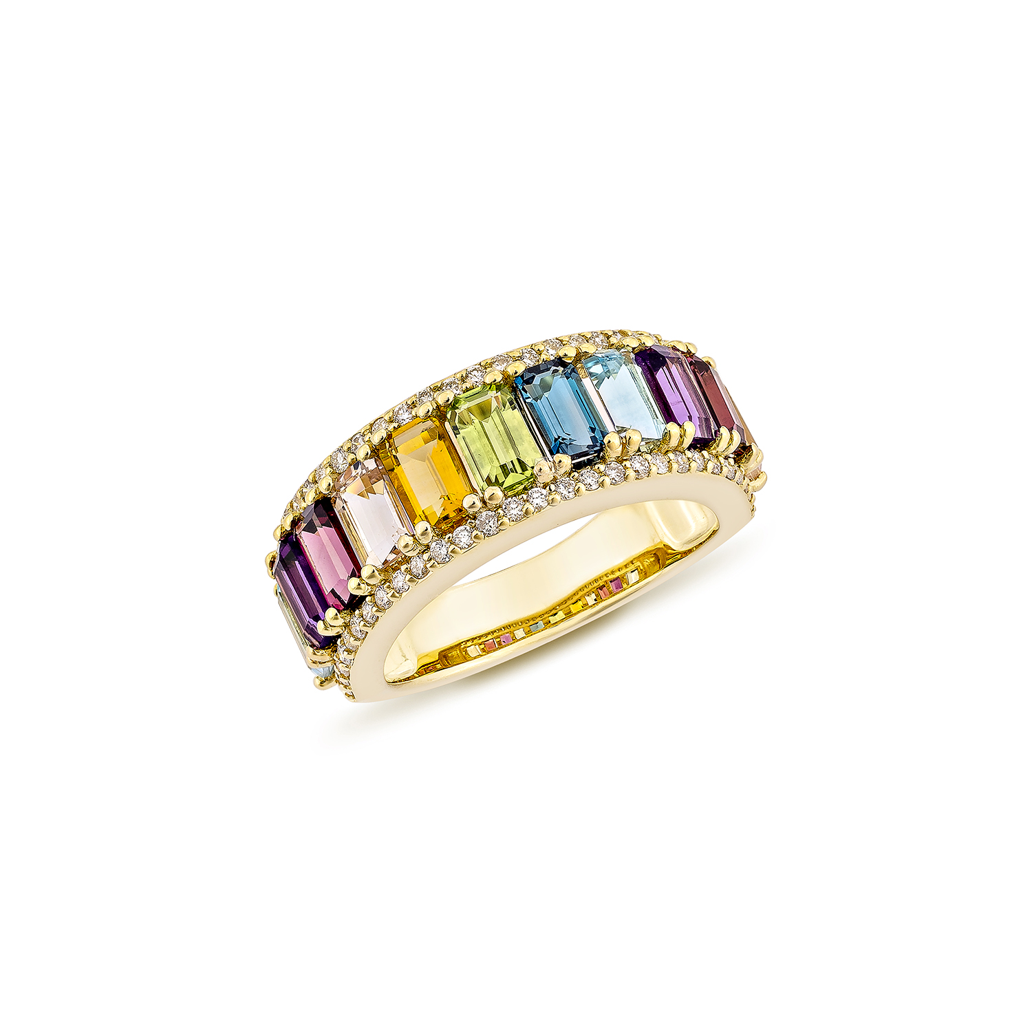 RAINBOW STACKABLE RING