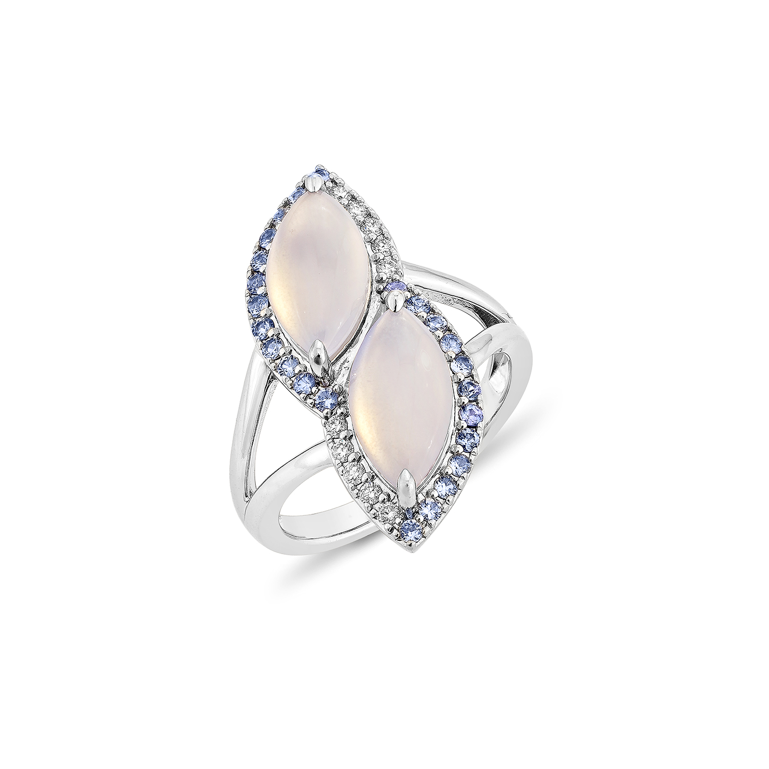 BLUE CHALCEDONY CLASSIC RING