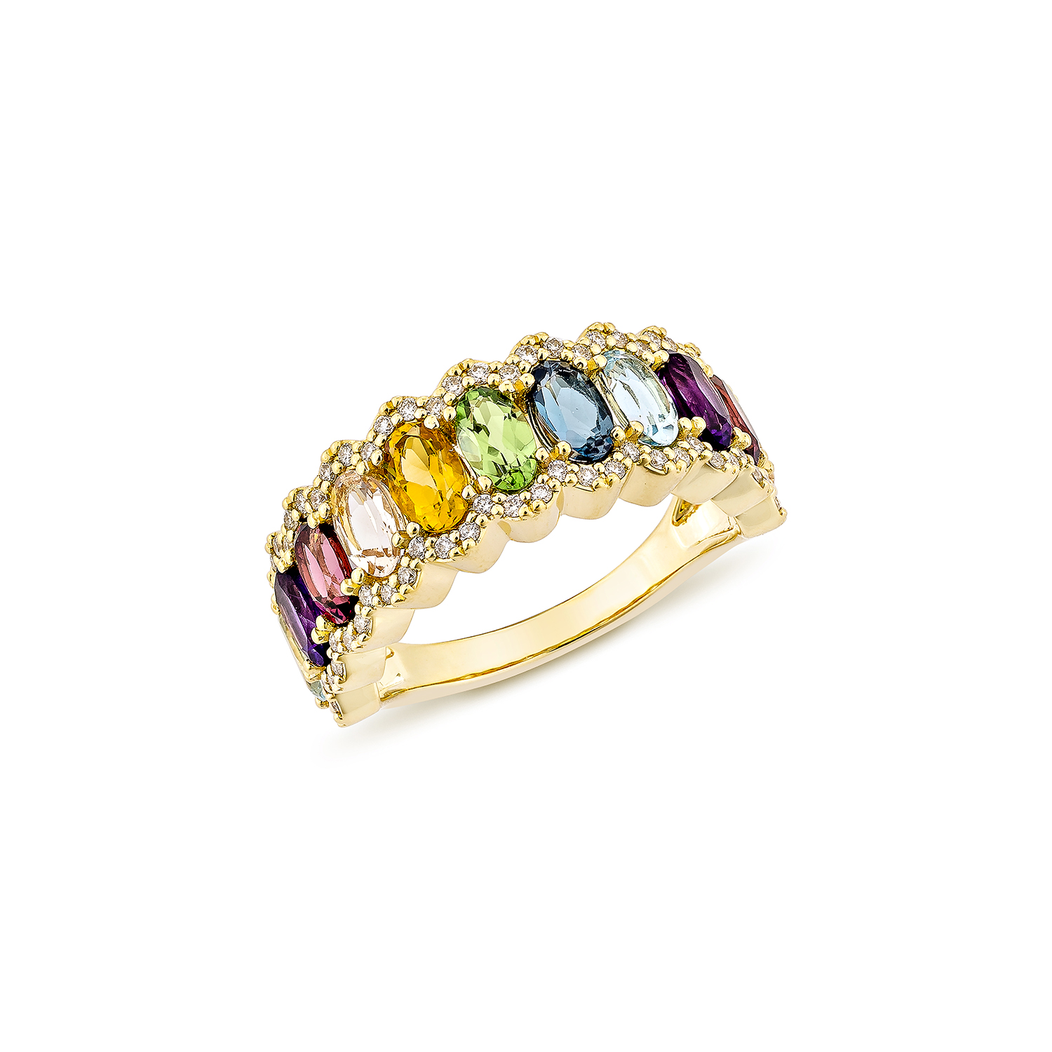 RAINBOW STACKABLE RING