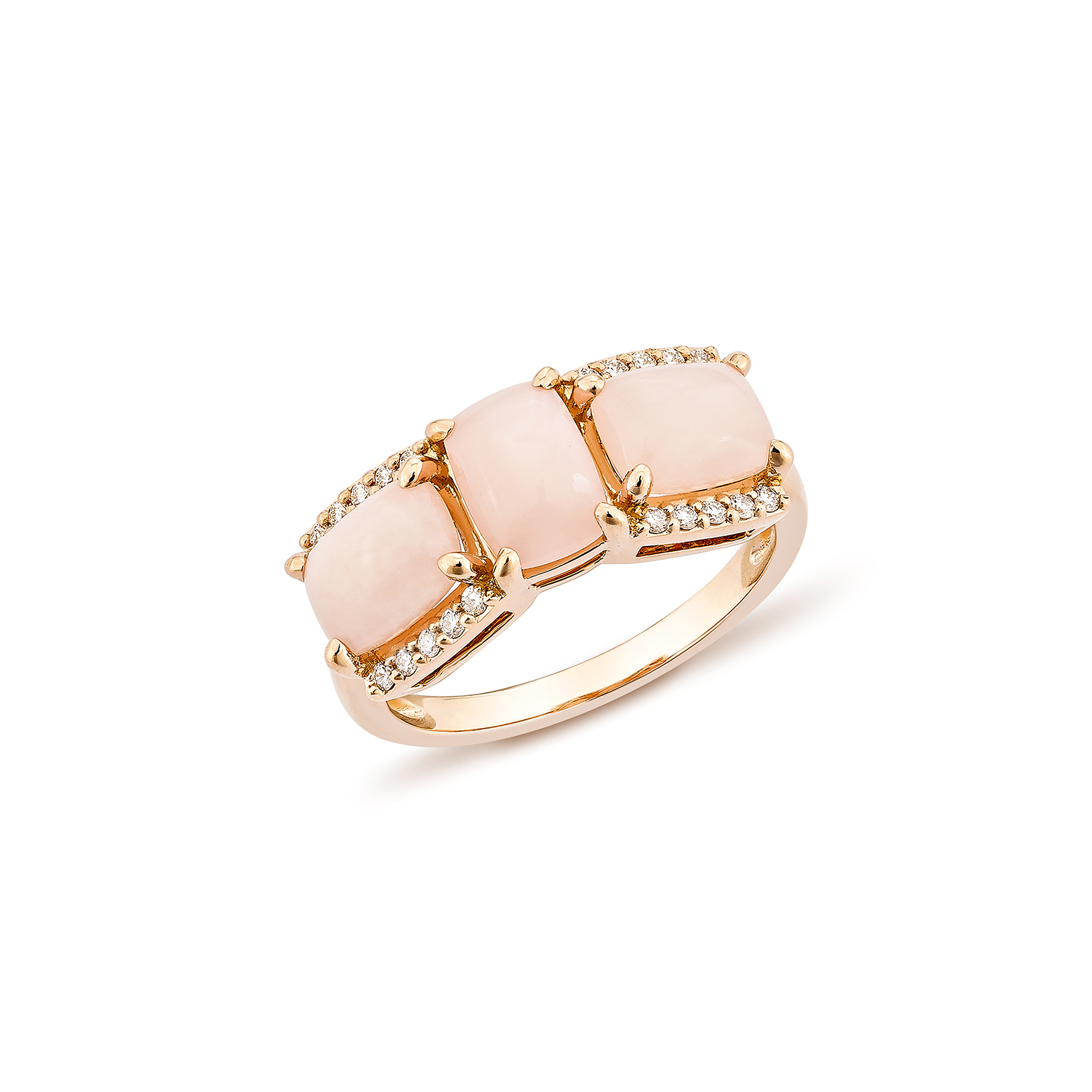 PINK OPAL FANCY RING
