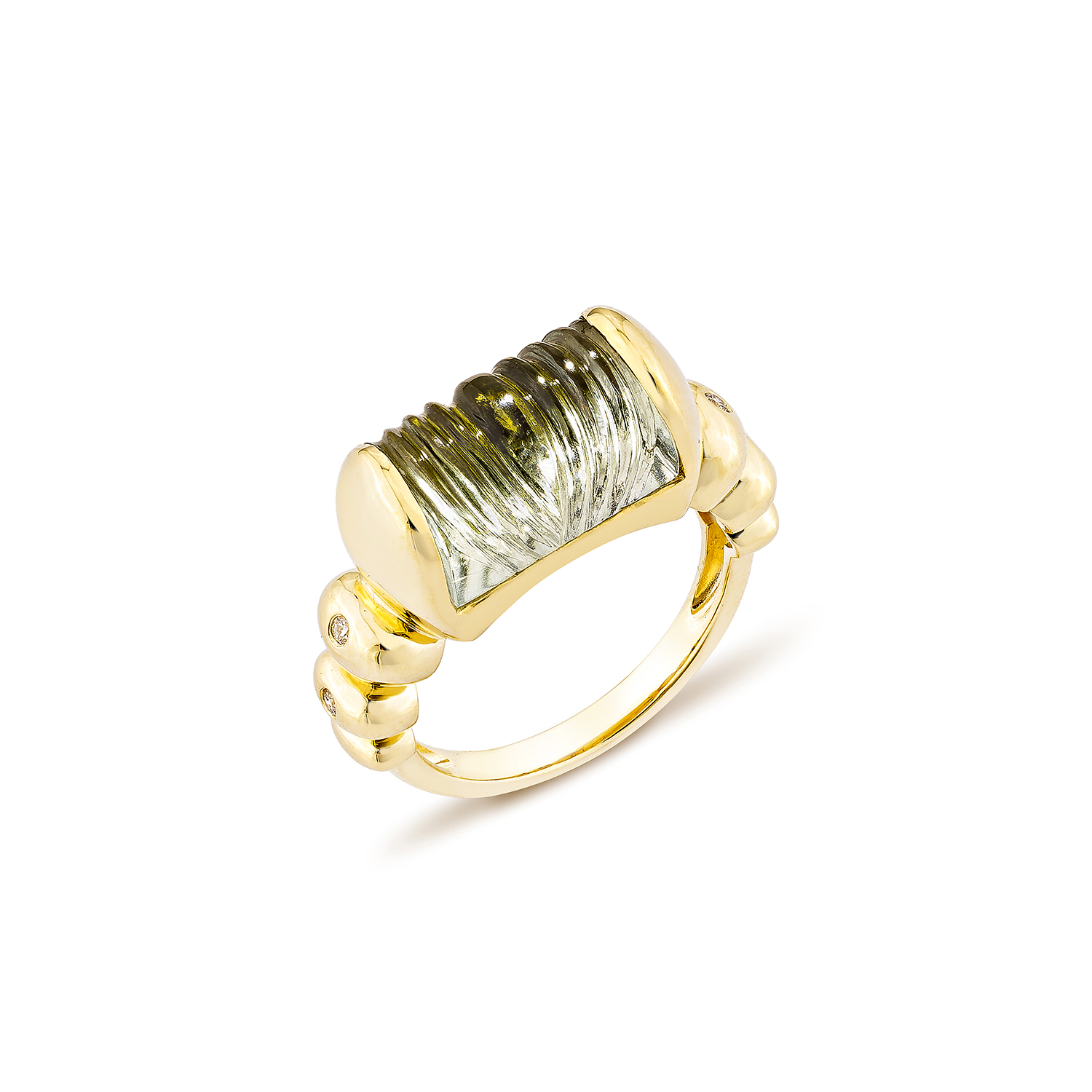 MINT QUARTZ FANCY RING