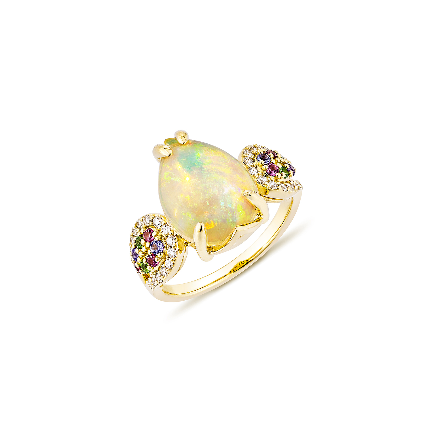 ETHIOPIAN OPAL CLASSIC RING