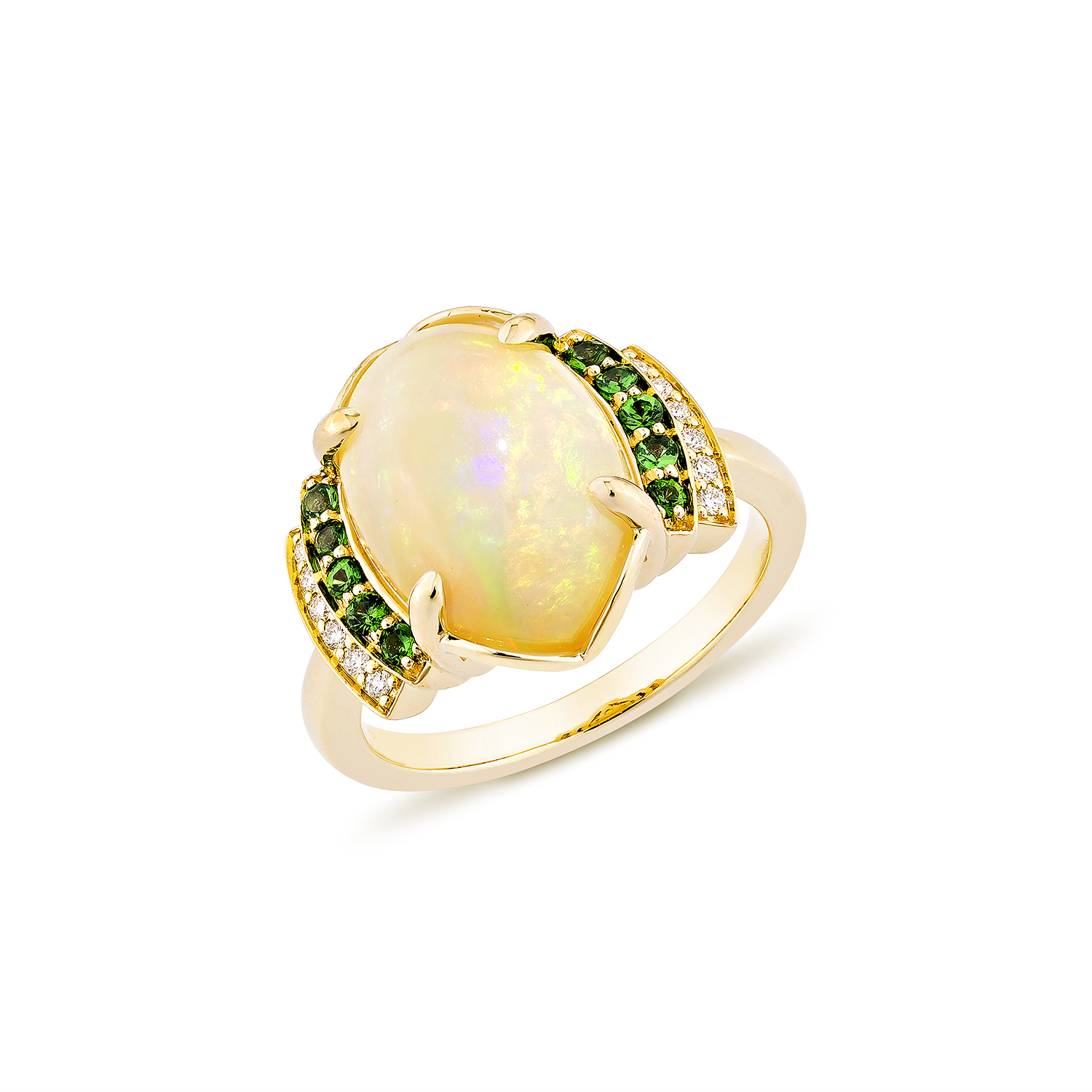 ETHIOPIAN OPAL CLASSIC RING