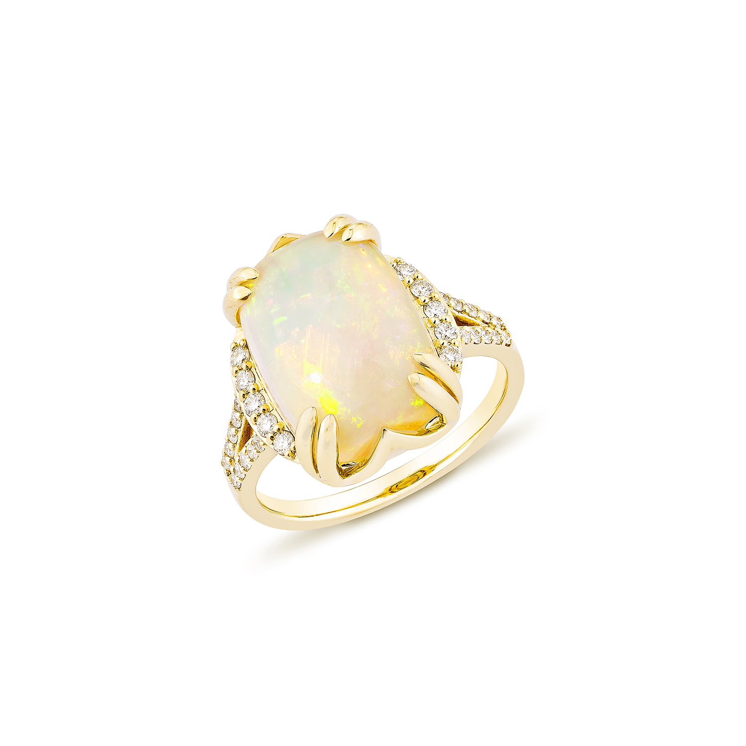 ETHIOPIAN OPAL CLASSIC RING