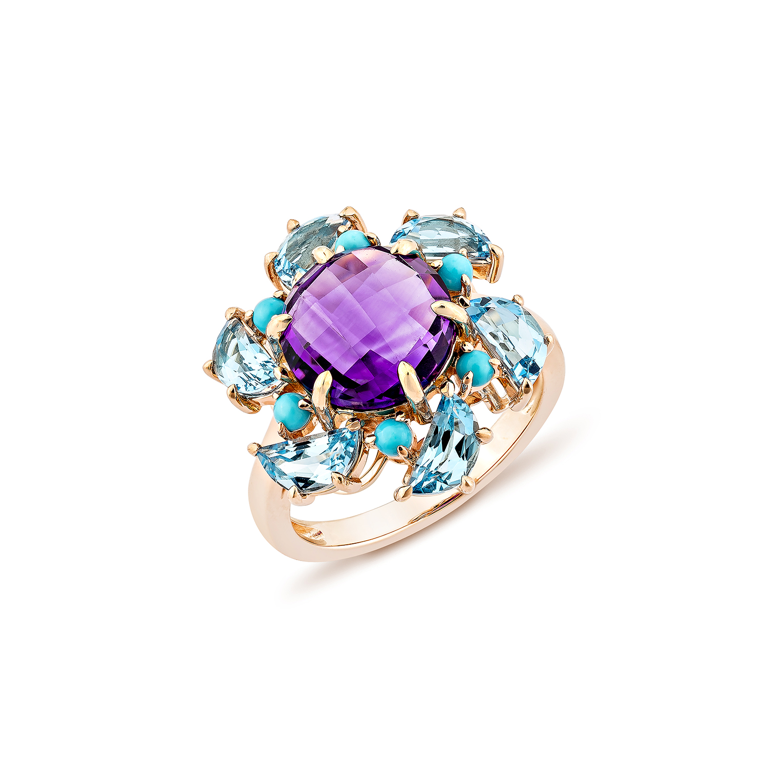 AMETHYST FANCY RING